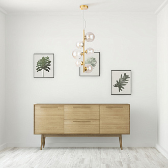 Светильник 29 см, Maytoni MOD545PL-06G, золото