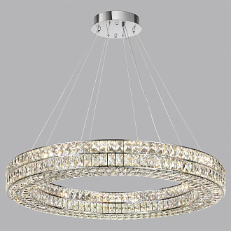 Люстра 60*100*120 см, 1 LED*98W, 4000 К, Odeon Light Panta, хром 4927/98L
