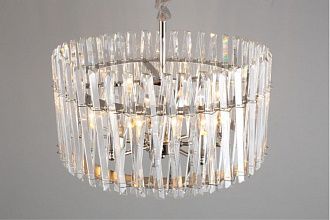 Подвесная люстра 60*32-115 см, 8*E14, 40W, Aployt Verene APL.808.03.08, хром