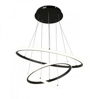 Каскадная люстра 60*60-120 см 60W, 4000K, Aployt JANINA APL.018.03.60, черный