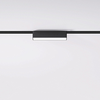 Трековый светильник LED 5W, 4000 К, 11,3*2,4*2,6 см, черный, Elektrostandard Flat Magnetic 85087/01