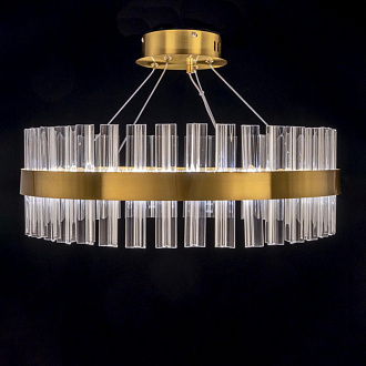 Люстра 50 см, 60W, 3000K-5500K Citilux Рианна CL337053 бронза