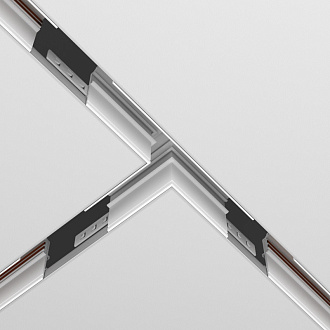 Коннектор Т-образный Exility встраиваемый белый 10*10*4,6 см, LED*W TRA034CT-42W Maytoni, Белый