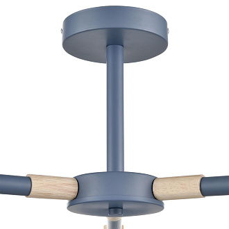 Люстра потолочная 68*36 см, 3*E27 Lumion ROSALINA 8098/3C синий