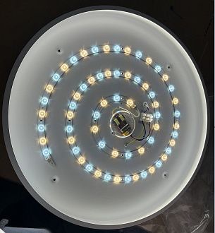Светильник потолочный SAPFIR SPF-9382 WHITE/БЕЛЫЙ D500/H40/1/LED/70W/4000K без ПДУ SLM 23-01(1/10)
