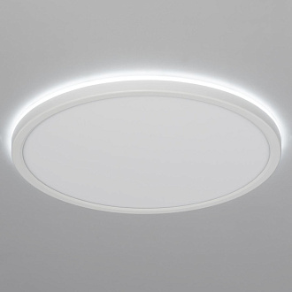 Светильник накладной 40*2,5 см, LED 40W*Мульти Citilux CL738320VL Бейсик Лайн Белый 