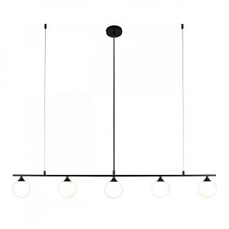 Подвесной светильник 120*10*40-120 см, G9, 5W, Aployt SYLWIA APL.634.03.05, черный