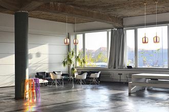 Светильник 22 см, Maytoni Dolce MOD001PL-01CFL, латунь