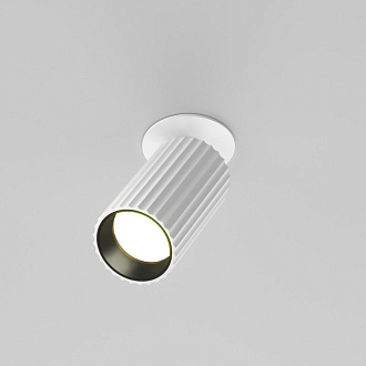 Встраиваемый светильник Ceiling 6*10*14,4 см, GU10 10W Maytoni Technical Calipso C110CL-01-GU10-W белый, вр 5,5 см