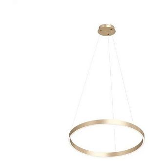 Подвесной светильник 80 см, 60W, 3000-3500-4000K, Denkirs DK6273-SG, золото