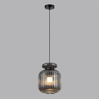 Подвес 22*22*148,5 см, 1 E27*60W, Odeon Light Jugi, черный 5042/1B