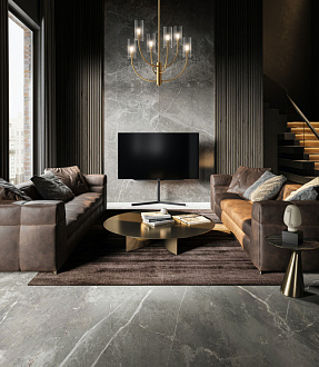 Светильник 61 см, Maytoni Arco MOD223PL-06BS, латунь