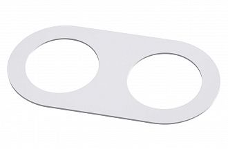 Декоративная рамка к артикулам 357585-357587, 357589, 357909-357910 Novotech Metis 357915 белый