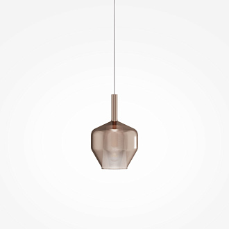 Подвесной светильник 20*20*334 см, 1*E27, 60W, Maytoni Duality MOD271PL-01B4 черный