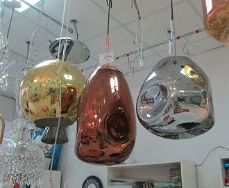 Подвесной светильник Maytoni Modern Pendant Mabell P013PL-01C медь, диаметр 22 см