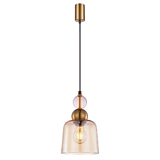 Подвесной светильник 16 см, F-Promo Vinglas 4341-1P, латунь