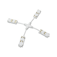 Коннектор Denkirs TR2116-WH белый