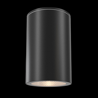 Светильник 7 см, Maytoni Roll O307CL-01B, черный, IP54
