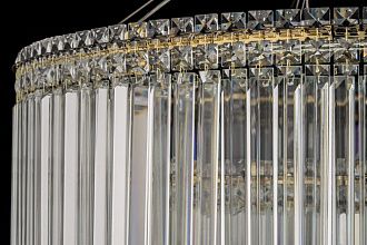 Люстра подвесная **41 см, Led лента*LED*134W, 3000/6000K, Arti Lampadari Ovindoli Gold Ovindoli L 1.5.80+40.101 G, Золото