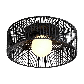 Накладной светильник 50*18,5 см, 1*E14, 40W, Freya COTTAGE FR5405CL-01B черный