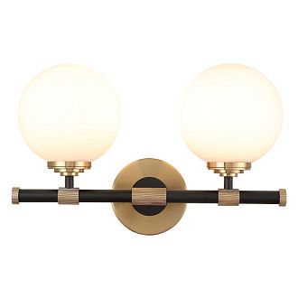 Бра 25 см, Crystal Lux SOPHIA AP2, черный-золото