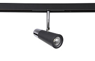 Трековый светильник магнитный 5 см, 12W, 4000K, Crystal Lux CLT 0.33 006 12W BL-CH 4000K Черный+Хром