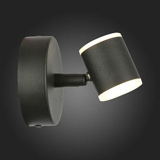 Светильник настенный 10 см, 6W 3000K ST LUCE FORMOLLA SL1597.401.01 Черный