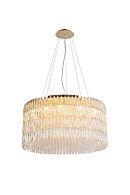 Люстра Ø800 x H400 (1520), мм, 21*40W (840W), GOLD (Золото) NewRgy 5060/21GD GOLD