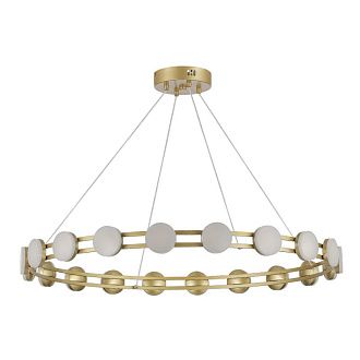 Подвесная люстра 80*120 см, 1*LED*40W, 4000K, ST-Luce Monro SL6610.203.20, золотой