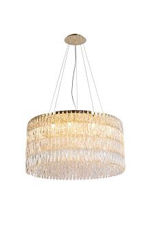 Люстра Ø800 x H400 (1520), мм, 21*40W (840W), GOLD (Золото) NewRgy 5060/21GD GOLD