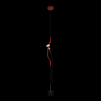 Подвесной светильник 11*400 см, 1*E27*40W LOFT IT Parentesi 10346/1 Red красный, черный