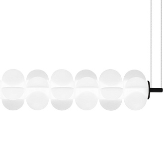 Подвесной светильник 108,5*18*200 см, LED, 30W,  3000К, ST-Luce TALISMAN SL6121.413.01 черный
