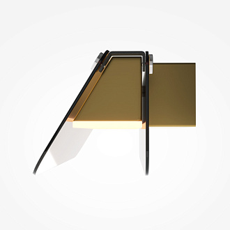 Бра  11*30*8,2 см, 6W, 3000K Maytoni Modern Flat MOD296WL-L6BC3K черный