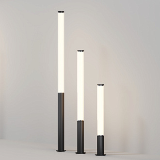 Садово-парковый светильник 15,5*153 см, LED 70W 3000K Maytoni Outdoor Ster O467FL-L70B3K черный