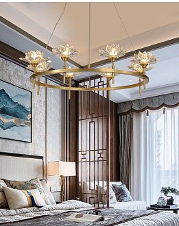 Подвесная люстра Inodesign Lotos 40.3480