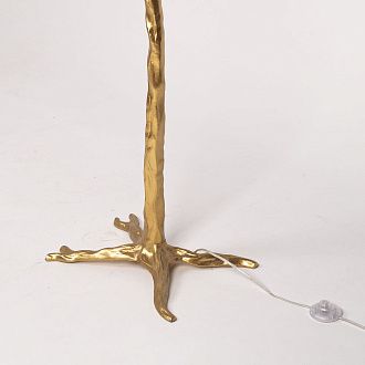Торшер страусиные перья Feather Lamp A MODERN GRAND TOUR черный 180*40*40 см, 5*E14*40W, ImperiumLoft 41.108-0, Латунь