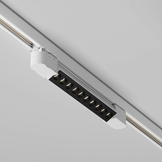 Трековый трехфазный светильник 38 см, 10W, 4000K, Maytoni Points TR195-3-10W4K-M-W, белый