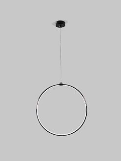 Светильник подвесной SPF-8659 BLACK/ЧЕРНЫЙ ГЛЯНЕЦ D500/H1500/1/LED/20W 22-08 HOOP1