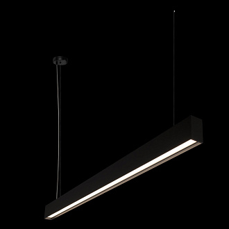 Подвесной светильник 120*4,5*7,5 см, 1*LED*40W 4000K LOFT IT Vim 10318/A Black черный