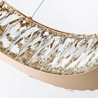 Подвесная люстра 60x50см, LED, 30Вт, 3000 / 6000K, Modelux ML.6982.600P GD Золото