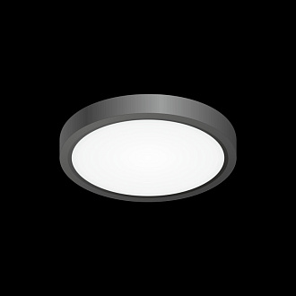 Светильник 18 см, 12W, 4000K CL738121N Citilux Бейсик Черный LED