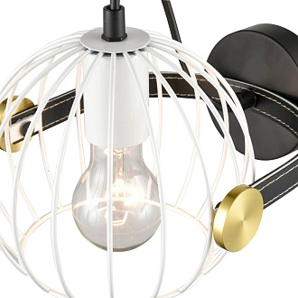 Бра 27*20*20 см, 1*E27 черный, золото Vele Luce Pasquale VL6251W01