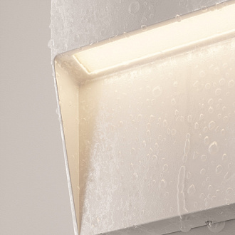 Подсветка для лестниц 11*11 см, LED 3W, 3000К, Белый Maytoni Mane O047SL-L3W3K