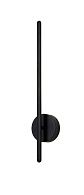 Бра 50 см, 5W, 3000K, VERDE AP L500 BLACK NEW, черный