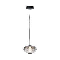 Подвесной светильник 24*30-321 см, *LED*10W, 3000K, Maytoni Bruma MOD397PL-L10B3K, Черный