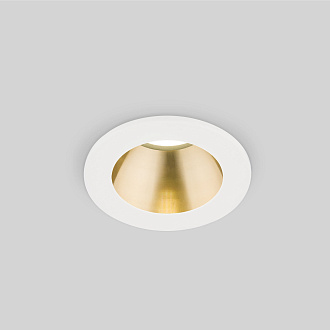 Встраиваемый точечный светодиодный светильник 25023/LED 7W 4200K WH/SB белый/бронза Elektrostandard