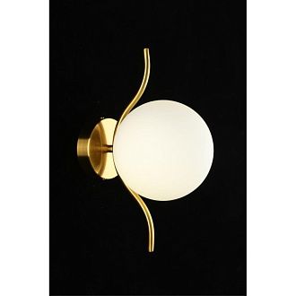 Бра 21*15*30 см, 1*G9, 5W, Aployt Jagna APL.312.11.01, латунный