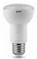 106002109 Лампа Gauss R63 9W 660lm 3000K E27 LED 1/10/50