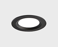 Влагозащищенный светильник 9*7,5 см, ITALLINE IT08-8018 black 4000K, вр 8 см