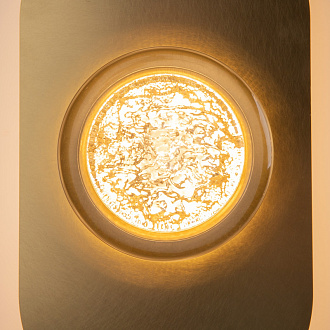 Бра 9,5*18*35 см, LED, 3000К, Maytoni Pharao MOD361WL-L20BS3K латунный